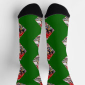 Chaussette Diamond Playing Card Shape Las Vegas (Haut)