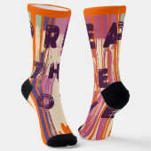 Chaussette Diffuser L'Amour Fondu Couleurs Citations Positive (Angulaire)