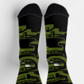 Chaussette Dimensional Golf Le Nom, Crew Chaussettes (Haut)