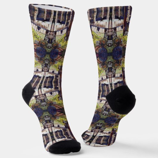 Chaussette Dimensions de curiosité (Angulaire)