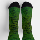 Chaussette Dinosaure Vert Caché (Haut)