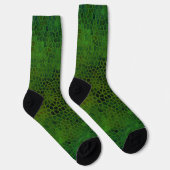 Chaussette Dinosaure Vert Caché (Droite)