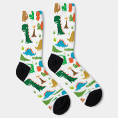Chaussette Dinosaures Abstraits (Droite)