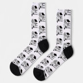Chaussette Diplômé Suivez Vos Rêves (Gauche)