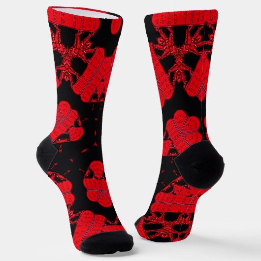 Chaussette dix commandements (Angulaire)