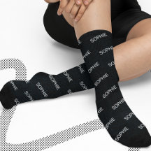 do-it-yourself Chaussettes | Couleur, nom, texte p