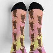 Chaussette Doberman Pinscher (Haut)