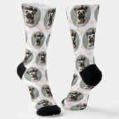 Chaussette Dog Lovers One Photo Fun Pet (Angulaire)