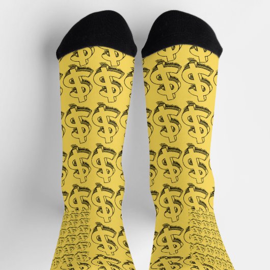 Chaussette dollar d'or (Haut)