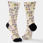 Chaussette Donnez-vous la priorité (Angulaire)