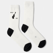 Chaussette Double basse en Chaussettes noires (Droite)
