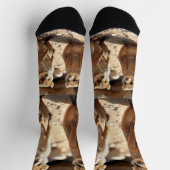 Chaussette "Double la laideur : Aussie Quokka Twins" (Haut)