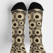 Chaussette Douce Impératrice Florales Brun Impératrice (Haut)