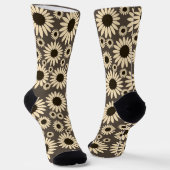 Chaussette Douce Impératrice Florales Brun Impératrice (Angulaire)
