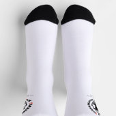 Chaussette Douleur, Dureté, Détermination – Citation Drôle de (Haut)