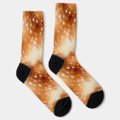 Chaussette Doux Fourrure Faon Bois Douillet (Droite)