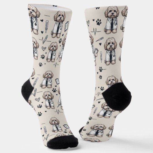 Chaussette Dr Cavoodle (Angulaire)