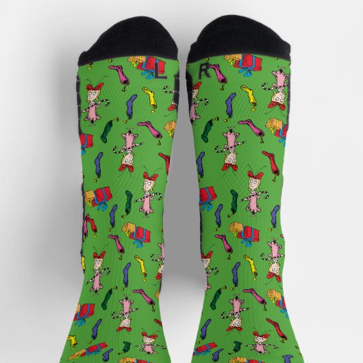 Chaussette Dr Seuss | Grinch | Cindy-Lou Qui Motif (Haut)