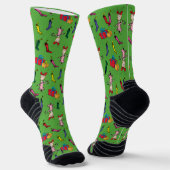 Chaussette Dr Seuss | Grinch | Cindy-Lou Qui Motif (Angulaire)