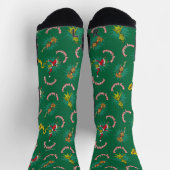 Chaussette Dr Seuss | Grinch | Joyeux Motif Grinchmas (Haut)