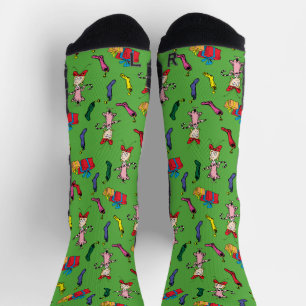 Chaussette Dr. Seuss   Grinch   Modèle Cindy-Lou Who