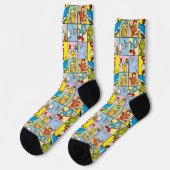 Chaussette Dr. Seuss | Histoires Graphiques (Gauche)