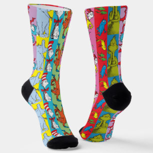 Chaussette Dr Seuss   Tranche de caractères