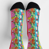 Chaussette Dr. Seuss | Tranche de personnage (Haut)