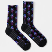 Chaussette Dragon de Purple (Droite)