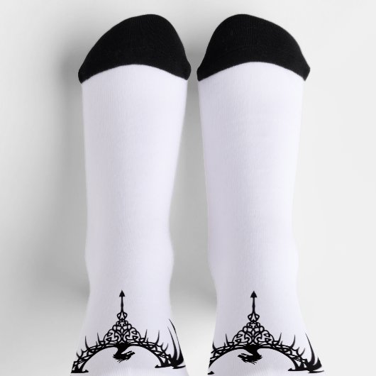 Chaussette dragon symbol socks (Haut)