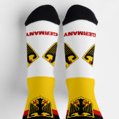 Chaussette Drapeau allemand Patriotique, Allemagne durable Pr (Haut)