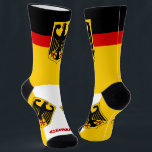 Chaussette Drapeau allemand Patriotique, Allemagne durable Pr<br><div class="desc">Chaussettes durables / sport avec design de mode allemande patriotique avec Armoiries,  drapeau de l'Allemagne - amour mon pays,  fête des pères,  cascadeur de fête,  patriotes / fans de sport</div>