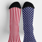 Chaussette Drapeau Américain (Haut)