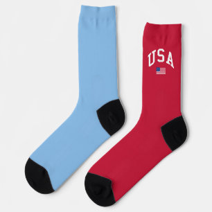 Chaussette Drapeau américain de la fête de l'indépendance pat