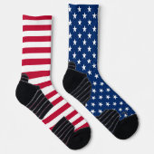 Chaussette Drapeau américain étoiles et rayures Drapeau patri (Droite)