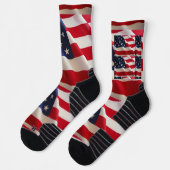Chaussette Drapeau américain USA (Gauche)