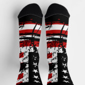 Chaussette Drapeau américain Vintage (Haut)