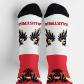 Chaussette Drapeau autrichien Patriotique, Autriche durable (Haut)