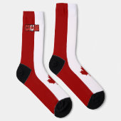 Chaussette Drapeau canadien (Droite)