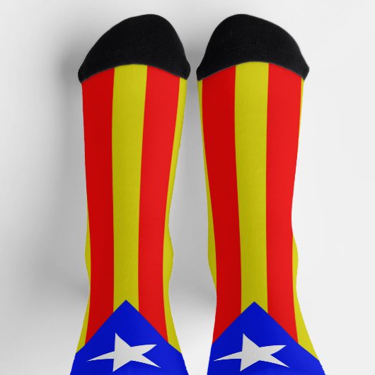 Chaussette Drapeau catalan (Haut)