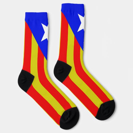 Chaussette Drapeau catalan (Droite)