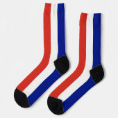 Chaussette Drapeau civil du Costa Rica (Gauche)