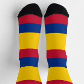 Chaussette drapeau colombien (Haut)