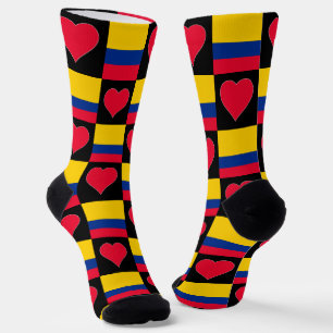 Chaussette Drapeau Colombien Motif Fun Colombian Pride