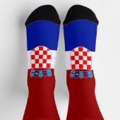 Chaussette Drapeau croate (Haut)