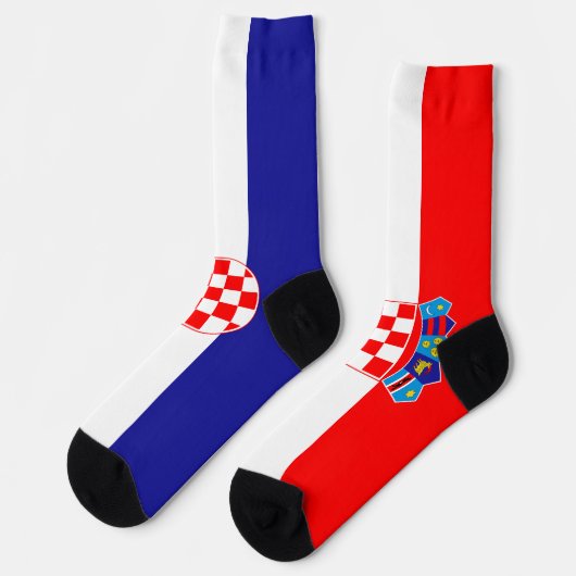 Chaussette Drapeau croate (Gauche)