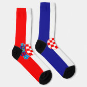 Chaussette Drapeau croate (Droite)