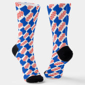 Chaussette Drapeau croate motif (Angulaire)