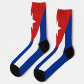 Chaussette Drapeau Cuba (Gauche)