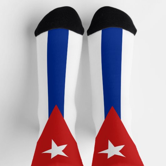 Chaussette Drapeau Cuba (Haut)
